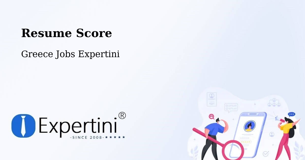 Resume Score & Job Description Match Tool – Áfytos - Greece Jobs Expertini
